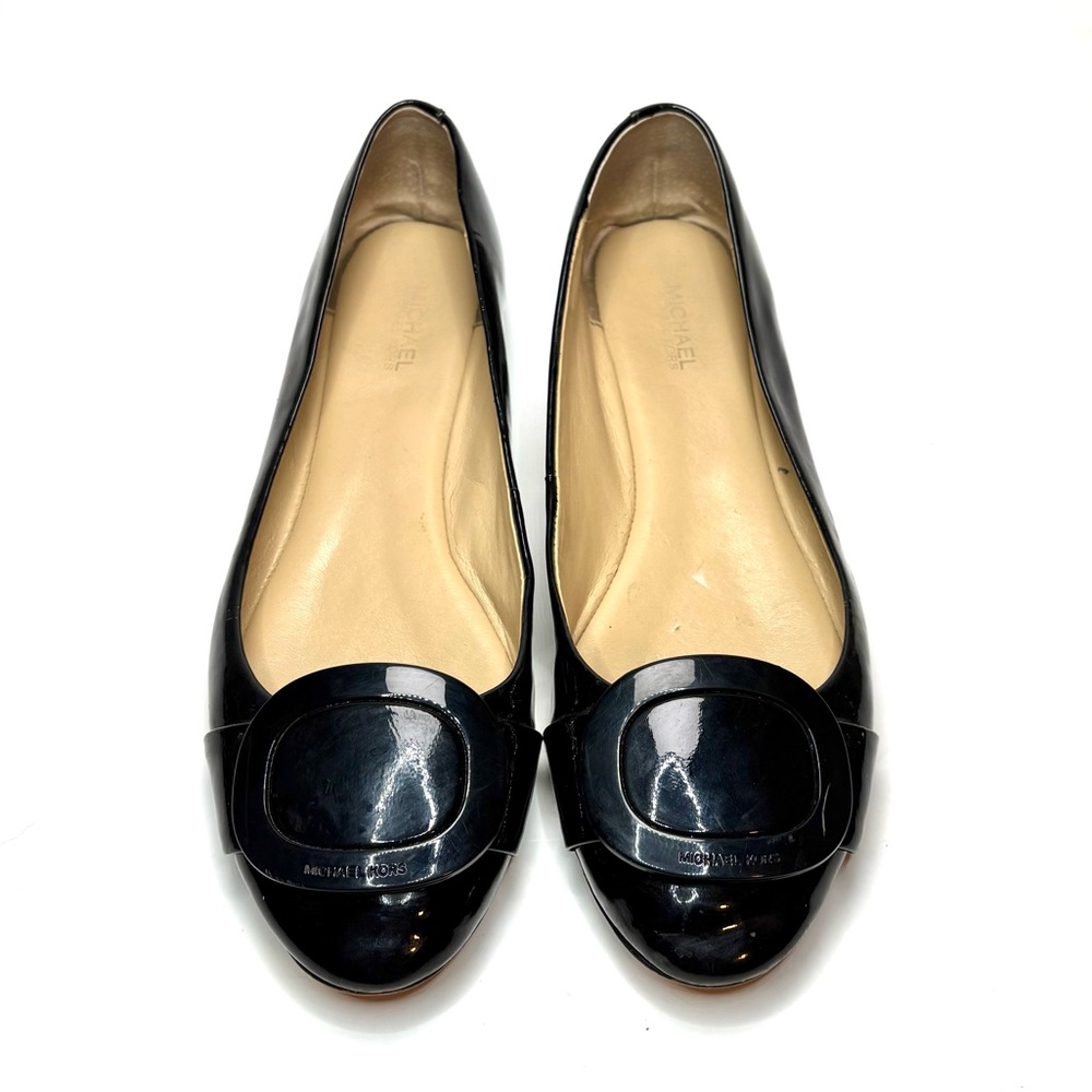 Michael Kors Black Patent Leather Flats | 8